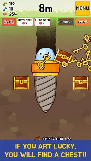 Drill Evolution [MOD: безлимитные ресурсы и быстрая прокачка] Screenshot 2