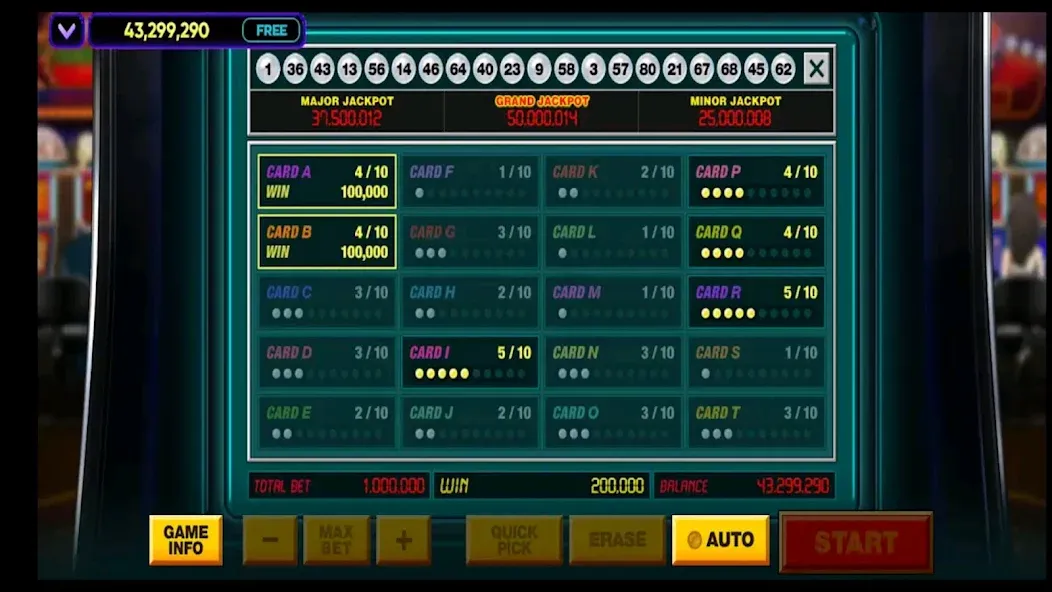 Vegas Keno [MOD: безлимитные монеты и быстрые выигрыши] Screenshot 4