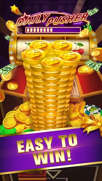 Daily Pusher Slots 777 [MOD: безлимитные монеты и бонусы] Screenshot 1