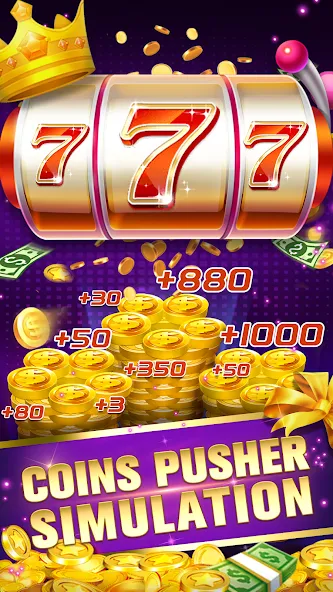 Daily Pusher Slots 777 [MOD: безлимитные монеты и бонусы] Screenshot 2