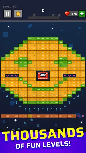 Brick Out - Shoot the ball [MOD: без рекламы и бесконечные жизни] Screenshot 2