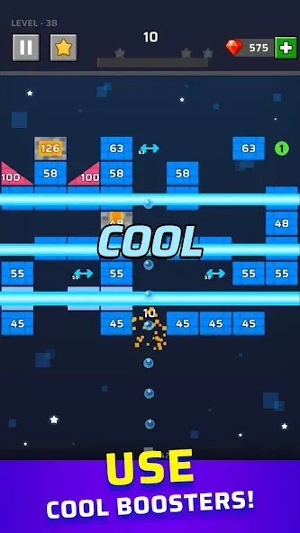 Brick Out - Shoot the ball [MOD: без рекламы и бесконечные жизни] Screenshot 5