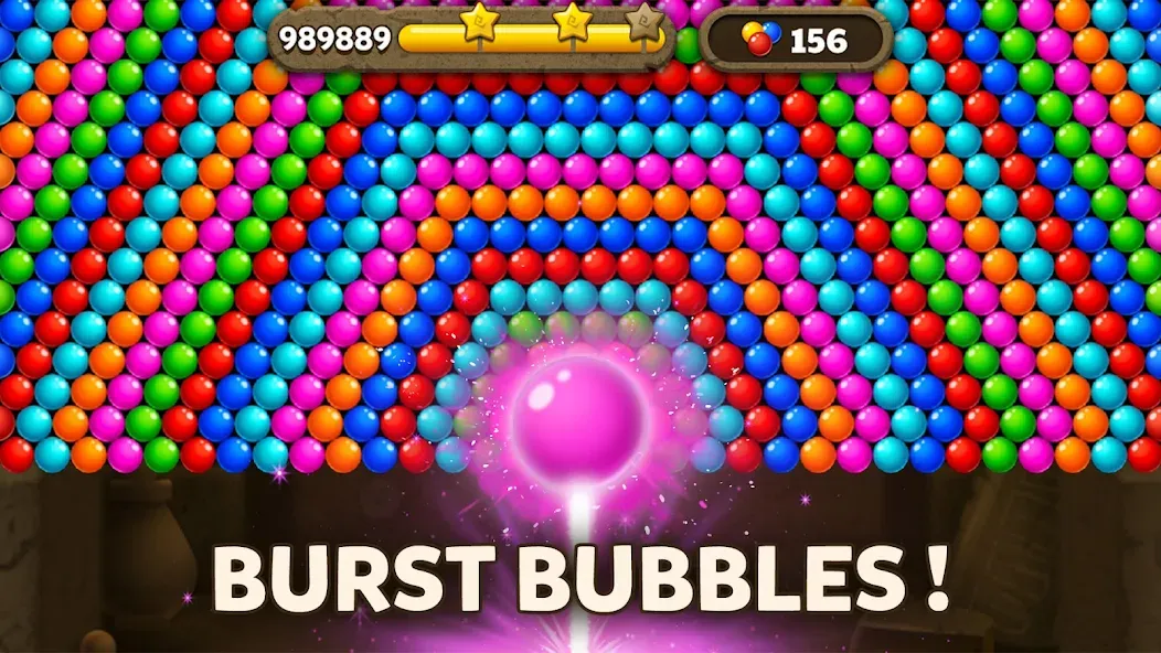 Bubble Pop Origin! Puzzle Game [MOD: безлимитные монеты и все уровни] Screenshot 1