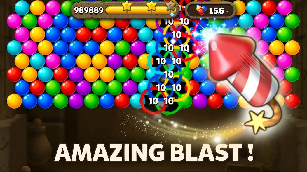 Bubble Pop Origin! Puzzle Game [MOD: безлимитные монеты и все уровни] Screenshot 3