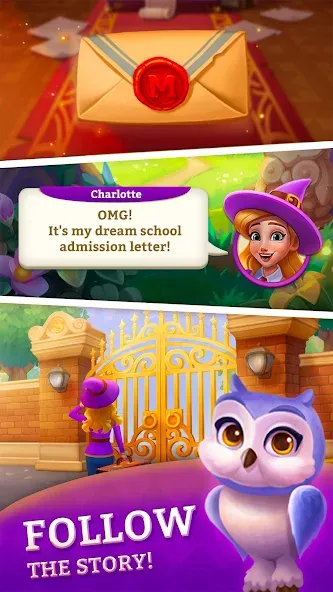 Magic Blast: Mystery Puzzle [MOD: безлимитные жизни и подсказки] Screenshot 1