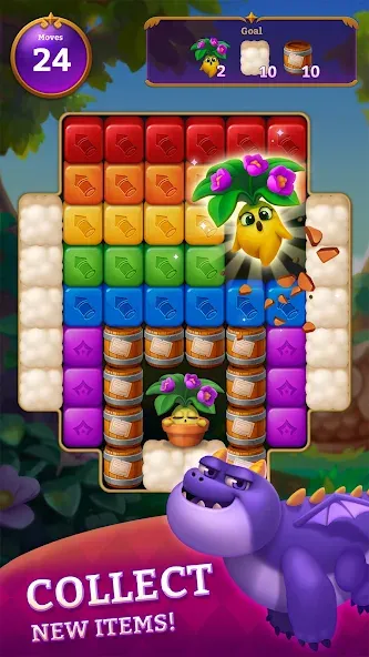 Magic Blast: Mystery Puzzle [MOD: безлимитные жизни и подсказки] Screenshot 4