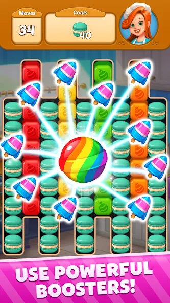 Sweet Cube Blast [MOD: безлимитные жизни и усилители] Screenshot 3