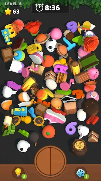 Match 3D Blast Matching Games [MOD: безлимитные подсказки и жизни] Screenshot 3