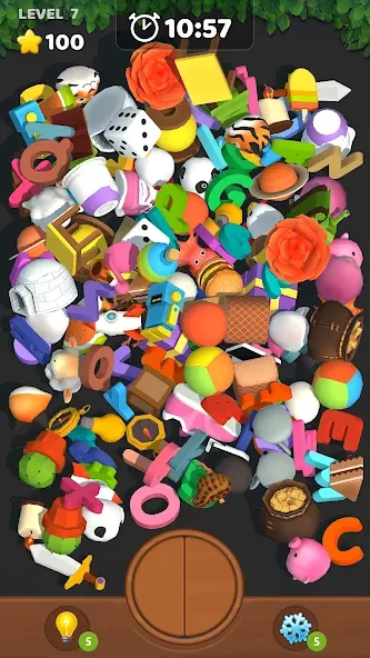 Match 3D Blast Matching Games [MOD: безлимитные подсказки и жизни] Screenshot 5