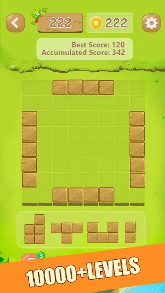 Puzzle Green Blocks [MOD: все уровни и без рекламы] Screenshot 5