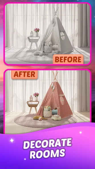 Match Tile Scenery [MOD: безлимитные подсказки и монеты] Screenshot 4