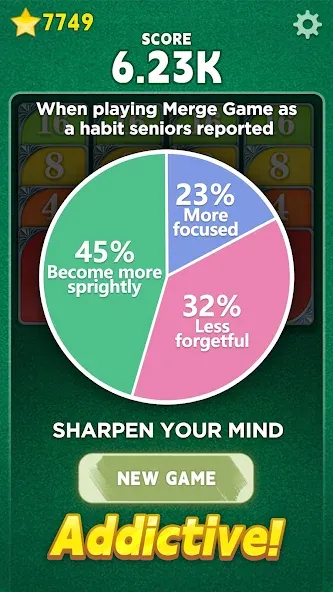Merge Card Puzzle [MOD: безлимитные монеты и подсказки] Screenshot 4