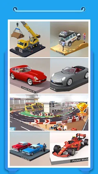 Pocket World 3D [MOD: много денег и все модели открыты] Screenshot 4