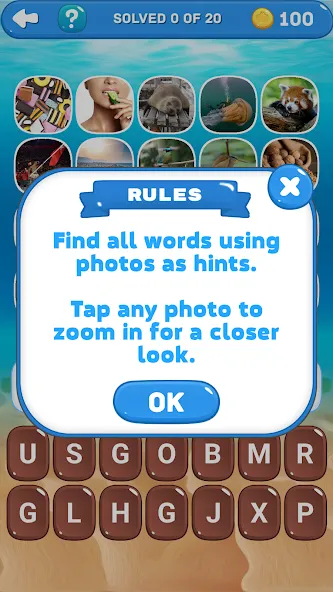 10000 words [MOD: безлимитные подсказки и монеты] Screenshot 3