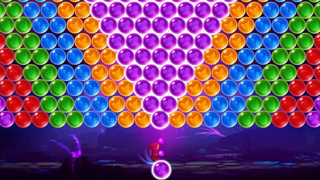 Bubble Shooter Magic Forest [MOD: безлимитные монеты и жизни] Screenshot 2