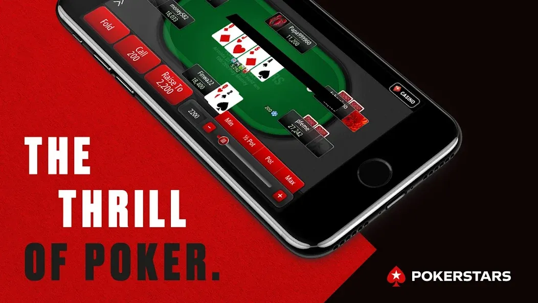 PokerStars: Texas Holdem Games [MOD: безлимитные фишки и открыты турниры] Screenshot 1