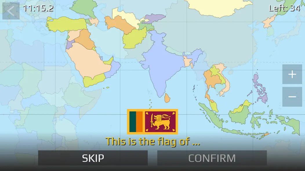 World Map Quiz [MOD: все страны и регионы открыты] Screenshot 2