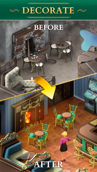 Coronation Street: Renovation [MOD: безлимитные деньги и энергия] Screenshot 1