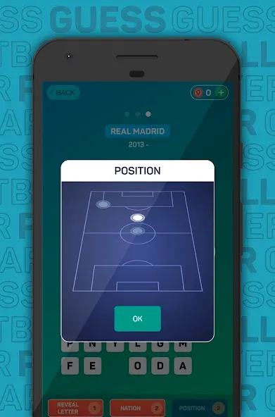 Guess The Footballer 2023 [MOD: открыты все уровни и подсказки] Screenshot 3