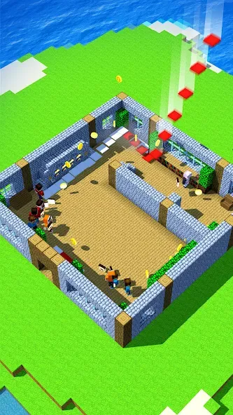 Tower Craft - Block Building [MOD: безлимитные ресурсы и открыты все блоки] Screenshot 4