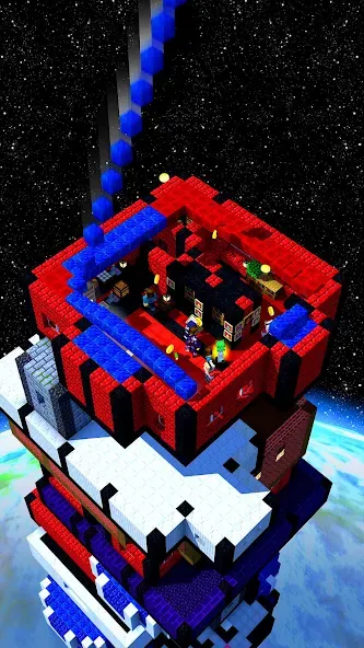 Tower Craft - Block Building [MOD: безлимитные ресурсы и открыты все блоки] Screenshot 5