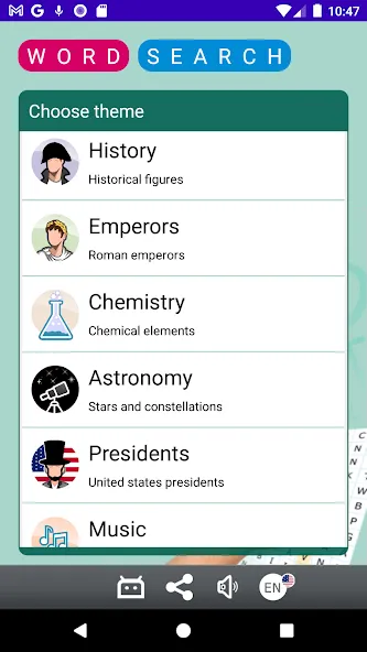 Word search [MOD: без рекламы и подсказки доступны] Screenshot 3