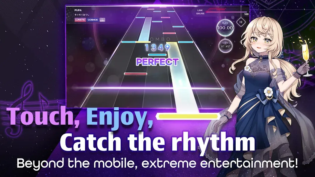 KALPA - Original Rhythm Game [MOD: открыты все песни и безлимитные ресурсы] Screenshot 3