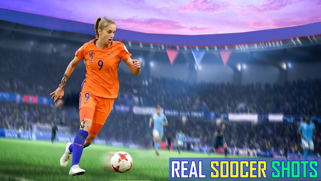 Soccer Kick Worldcup Champion [MOD: безлимитные монеты и открытые уровни] Screenshot 1