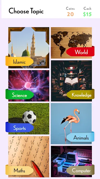 Quiz Win - Play Quiz &amp; Earn [MOD: без рекламы и удвоенные награды] Screenshot 1