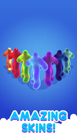 Blob Runner 3D [MOD: безлимитные монеты и открыты скины] Screenshot 5