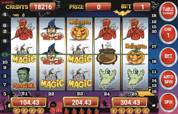 Slot Machine Halloween Lite [MOD: безлимитные монеты и бонусы] Screenshot 2
