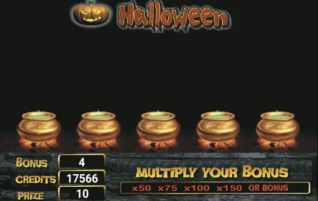 Slot Machine Halloween Lite [MOD: безлимитные монеты и бонусы] Screenshot 3