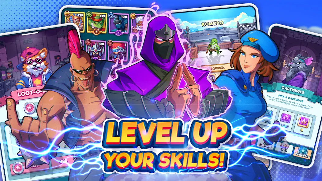 Tap Force [MOD: безлимитные деньги и усиленные бойцы] Screenshot 4
