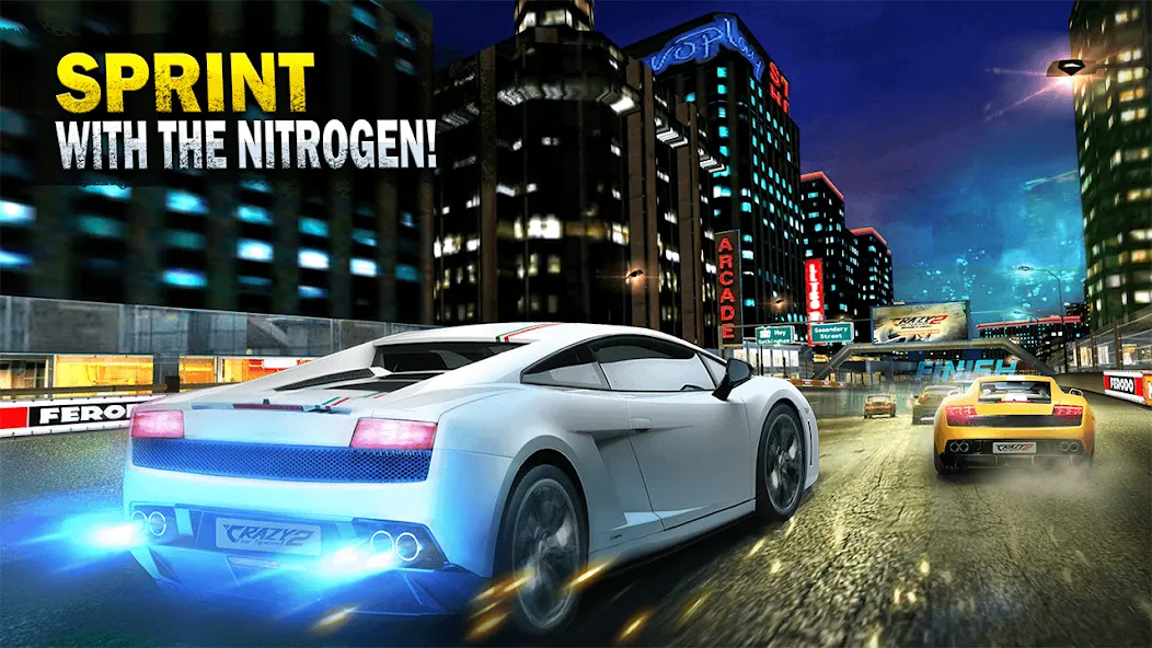 Crazy for Speed [MOD: безлимитные деньги и все машины] Screenshot 5