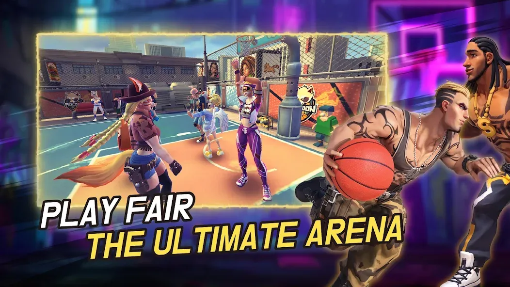 Streetball Allstar [MOD: безлимитные деньги и алмазы] Screenshot 2