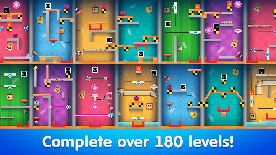 Heart Box: physics puzzle game [MOD: открыты все уровни и решения] Screenshot 4
