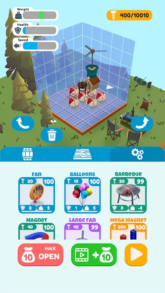 Raft Racing [MOD: безлимитные ресурсы и ускоренный крафт] Screenshot 3