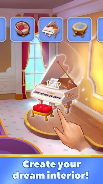 Emily's Hotel Solitaire [MOD: безлимитные монеты и подсказки] Screenshot 1