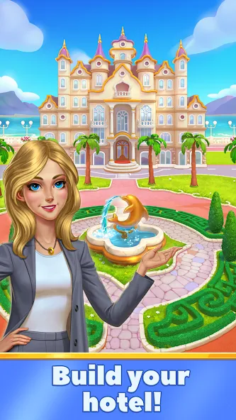 Emily's Hotel Solitaire [MOD: безлимитные монеты и подсказки] Screenshot 5