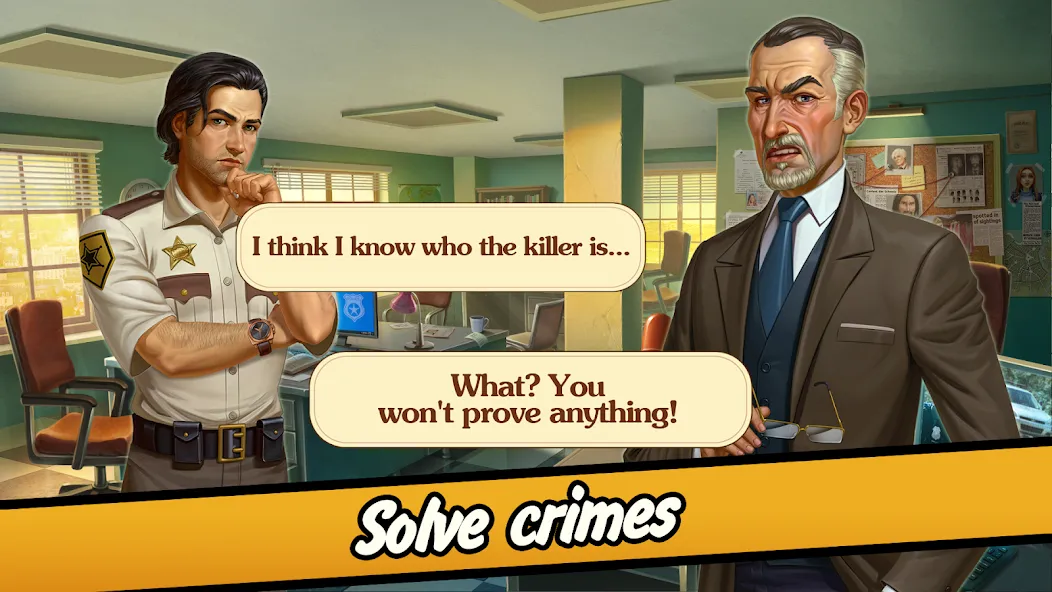 Solitaire Crime Stories [MOD: безлимитные подсказки и жизни] Screenshot 4
