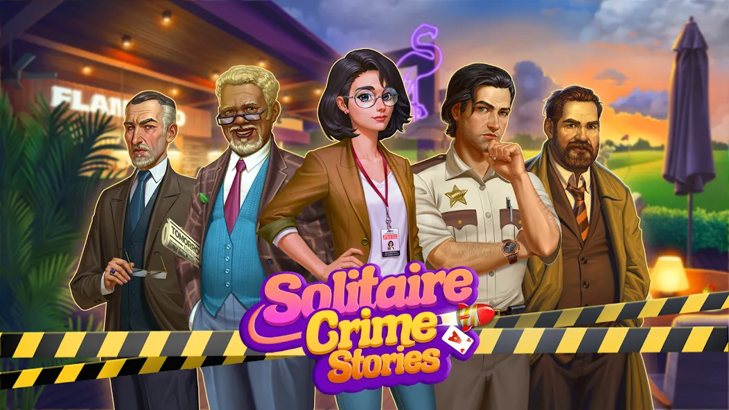 Solitaire Crime Stories [MOD: безлимитные подсказки и жизни] Screenshot 5