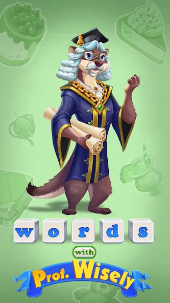 Words with Prof. Wisely [MOD: безлимитные подсказки и открыты все уровни] Screenshot 1