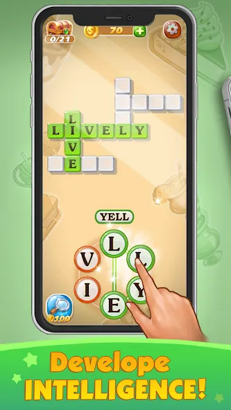 Words with Prof. Wisely [MOD: безлимитные подсказки и открыты все уровни] Screenshot 2