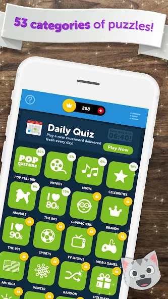 Crossword Quiz [MOD: открыты все ответы и уровни] Screenshot 3