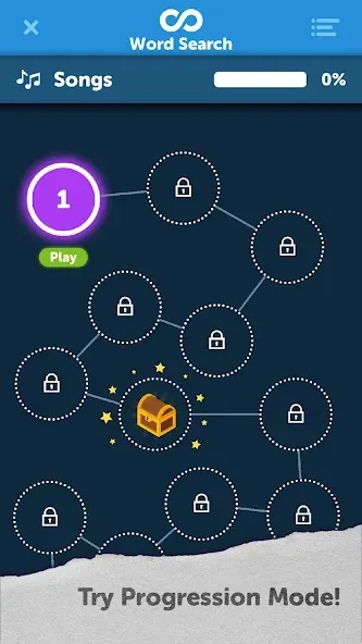 Infinite Word Search Puzzles [MOD: безлимитные подсказки и монеты] Screenshot 3