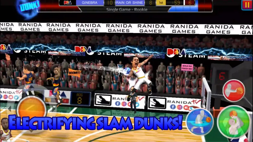 Basketball Slam! [MOD: безлимитные деньги и энергия] Screenshot 2