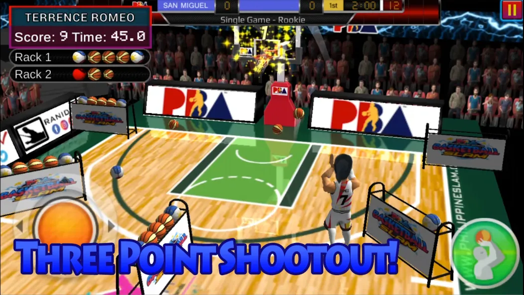 Basketball Slam! [MOD: безлимитные деньги и энергия] Screenshot 3