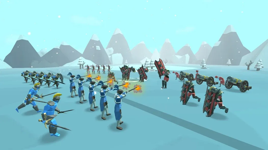 Epic Battle Simulator 2 [MOD: безлимитные ресурсы и разблокированы войска] Screenshot 1