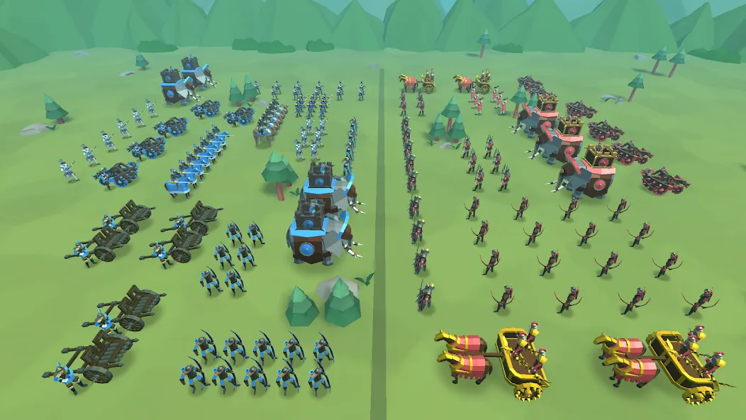 Epic Battle Simulator 2 [MOD: безлимитные ресурсы и разблокированы войска] Screenshot 2