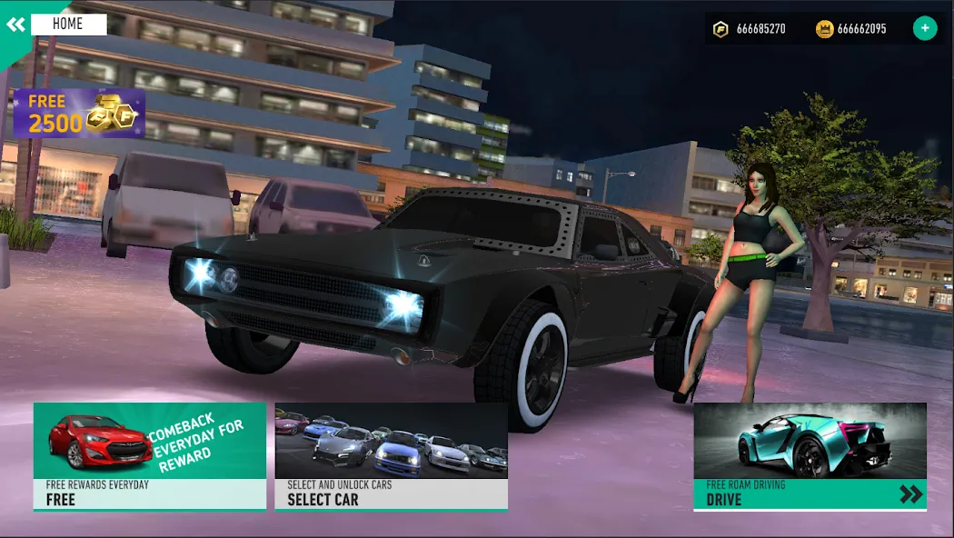 Furious Racing - Open World [MOD: безлимитные деньги и все машины открыты] Screenshot 2